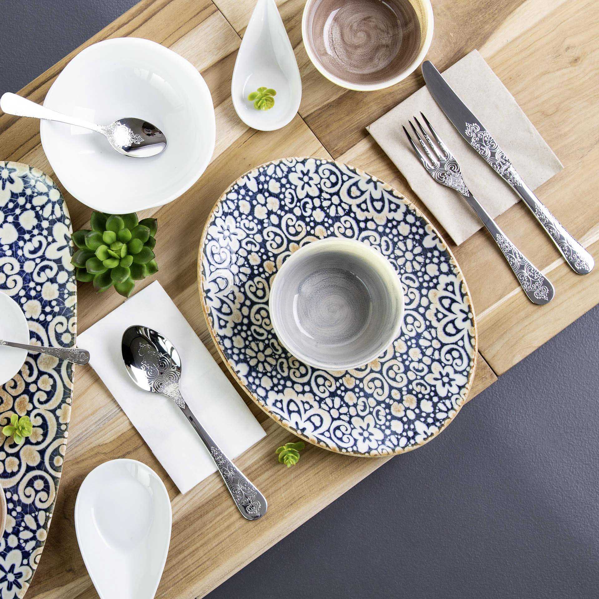 Colher Inox Antique Sobremesa 2.5mm