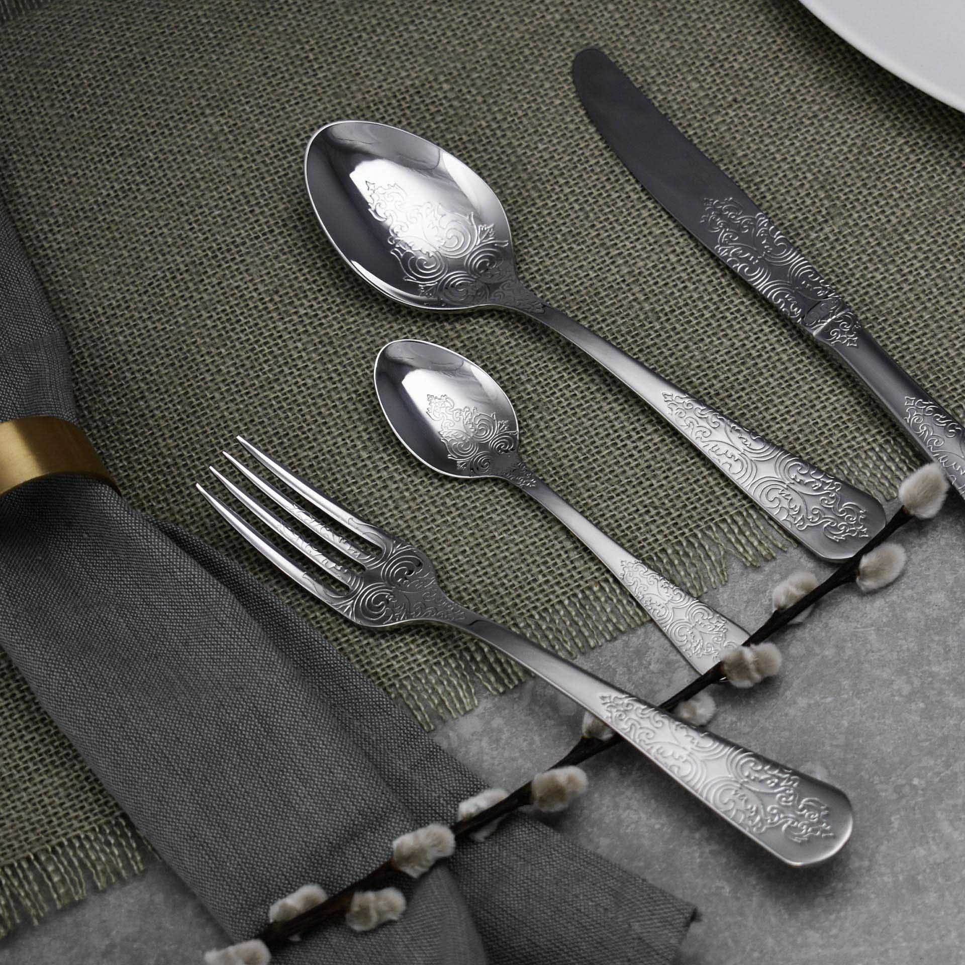 Garfo Inox Antique Mesa 3mm