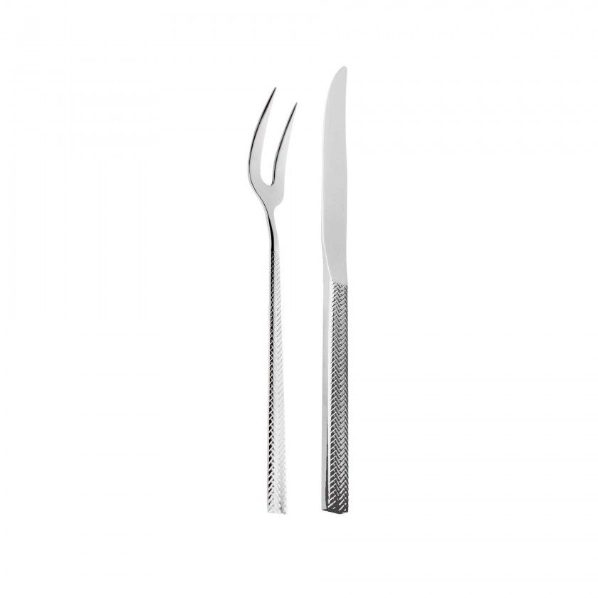 Garfo Inox Dakar Trinchar Carne 2.5mm Garfo Inox Dakar Trinchar Carne 2.5mm
