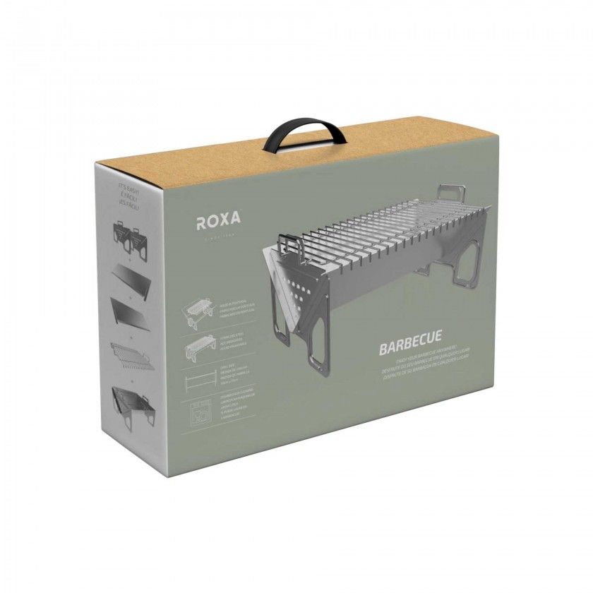 Fogareiro Inox 40X31X24cm Fogareiro Inox 40X31X24cm
