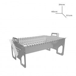 Fogareiro Inox 40X31X24cm