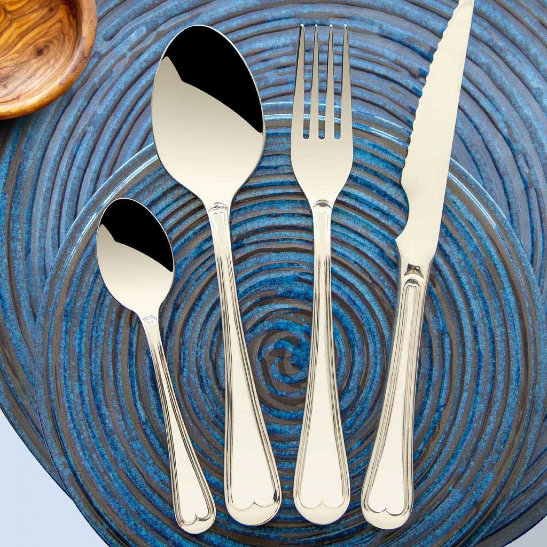 Faqueiro Inox Luanda 24 Peças