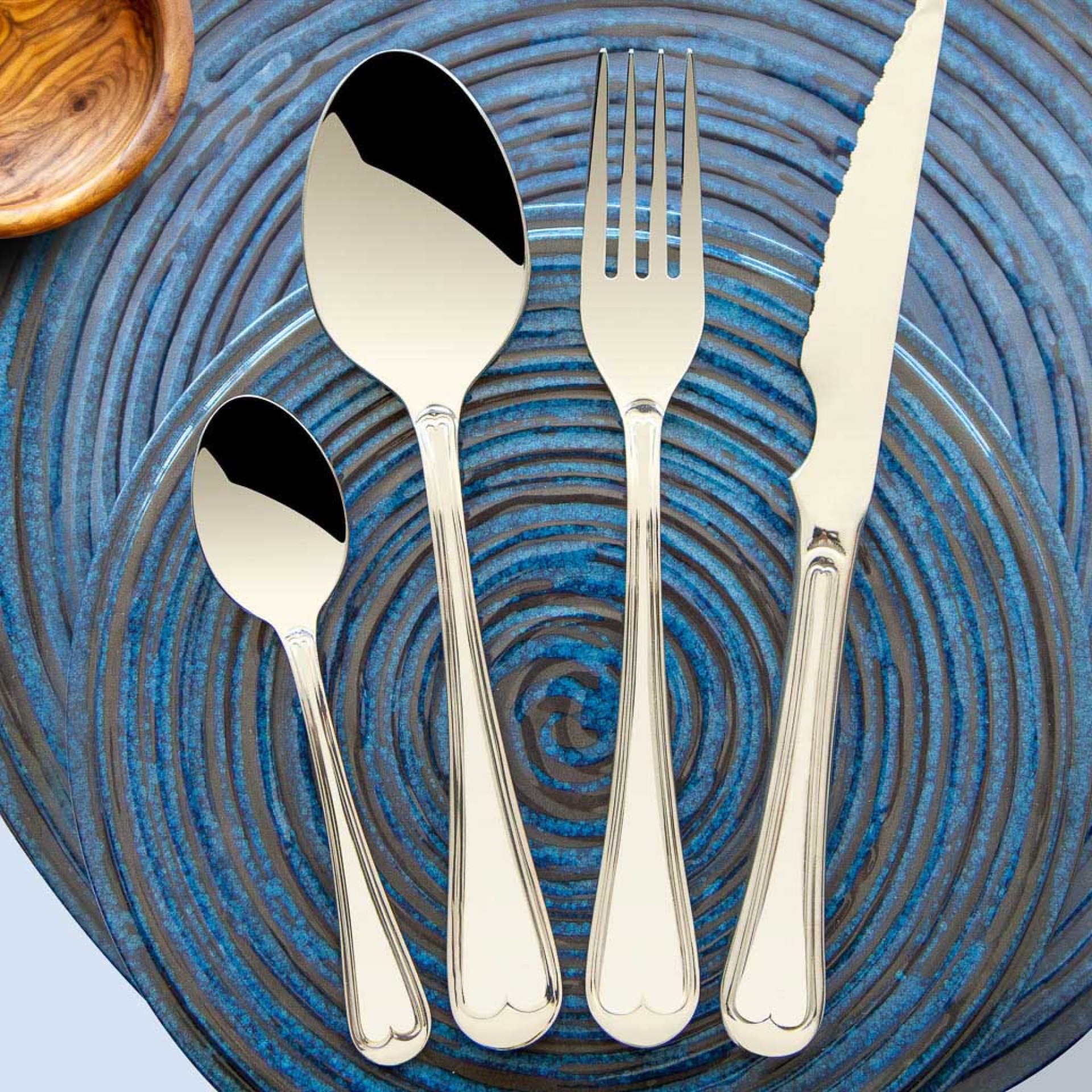 Faqueiro Inox Luanda 24 Peças