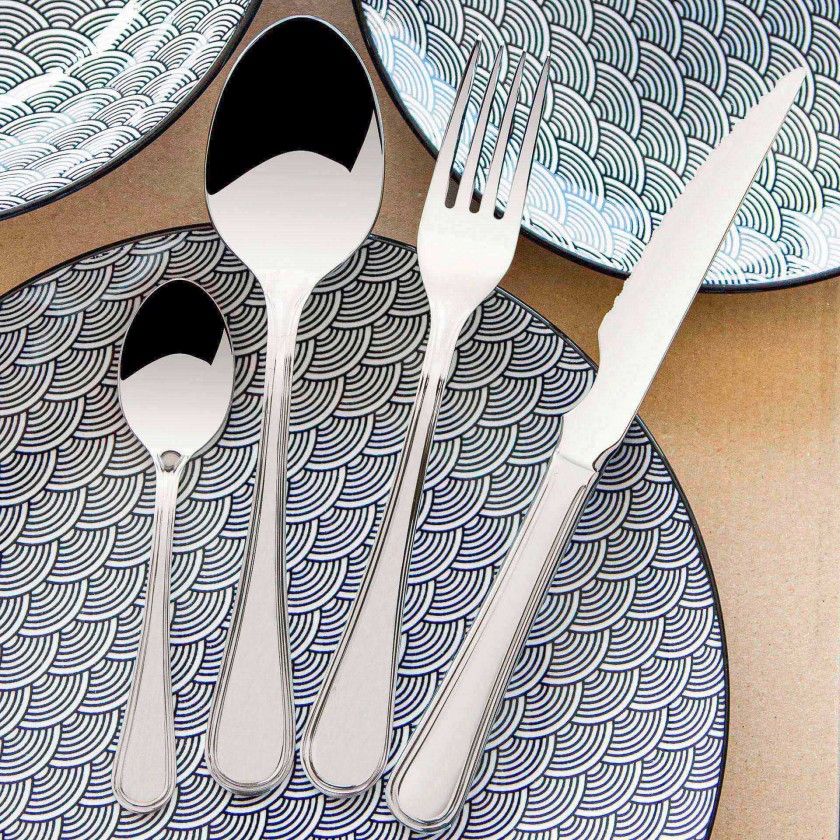 Faqueiro Inox Kuito 24 Peças Faqueiro Inox Kuito 24 Peças