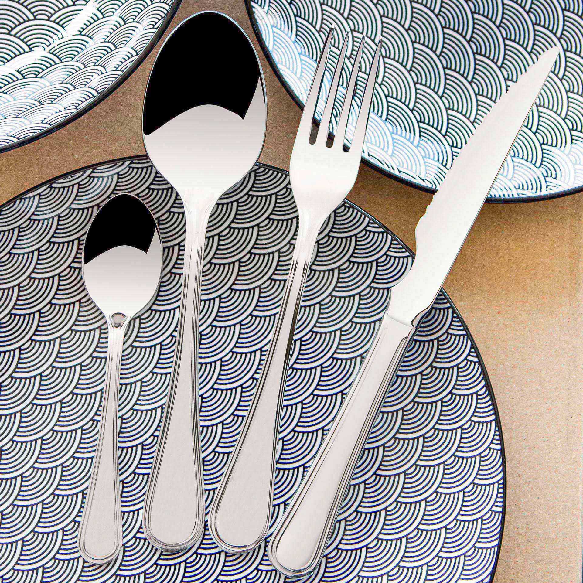 Faqueiro Inox Kuito 24 Peças