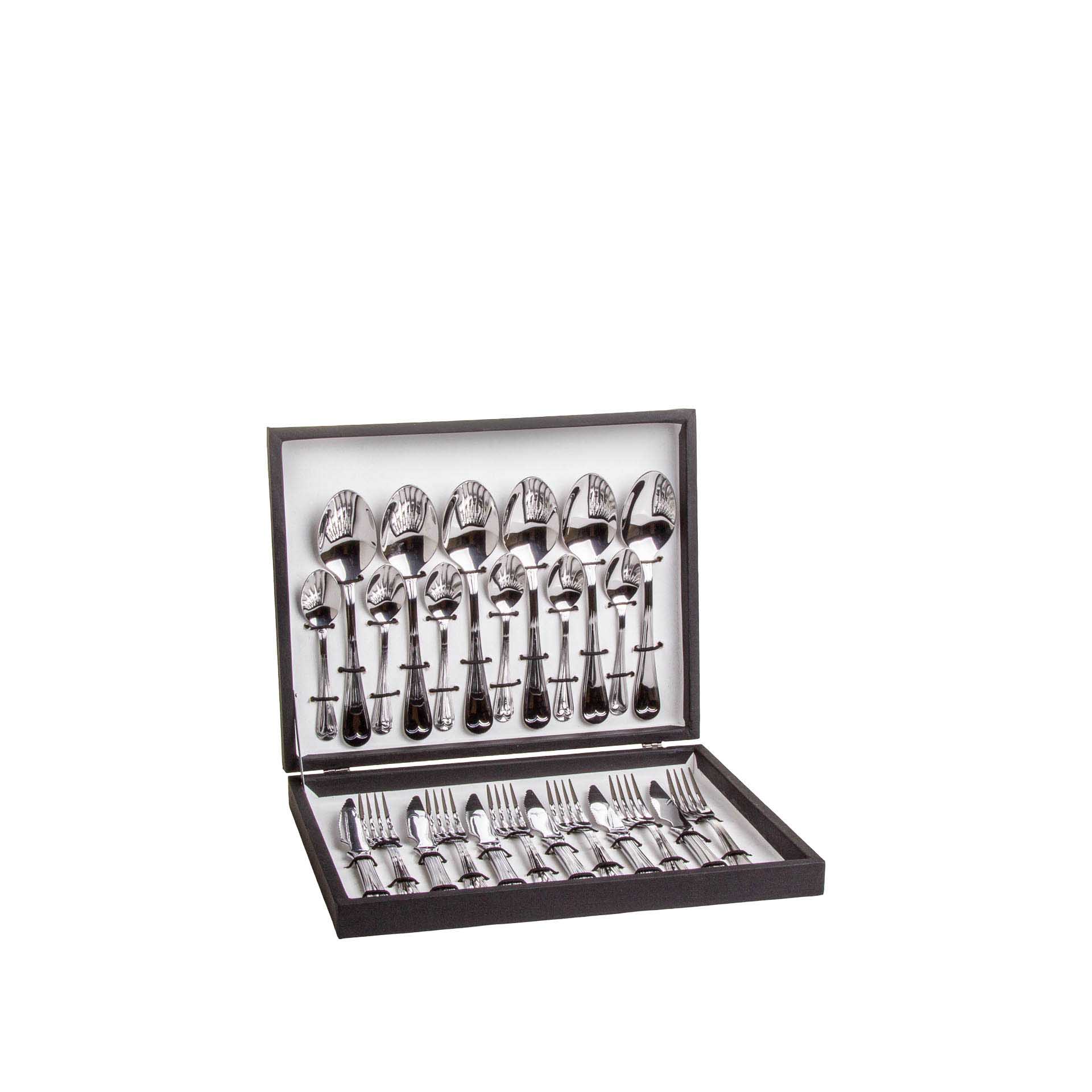 Faqueiro Inox Luanda 24 Peças