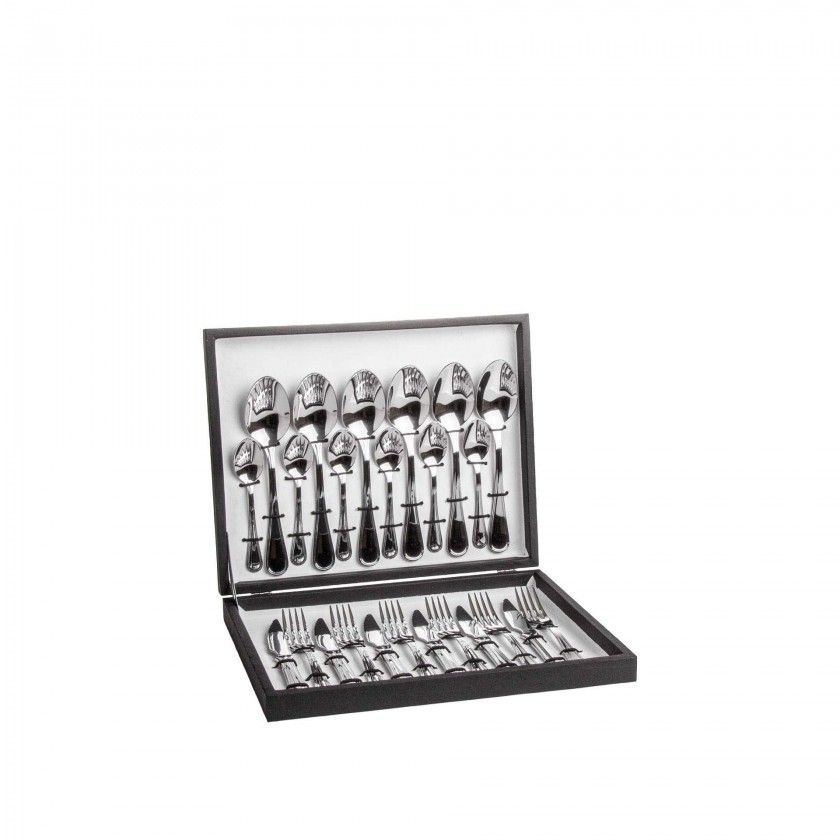 Faqueiro Inox Kuito 24 Peas