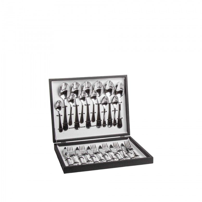 Faqueiro Inox Benguela 24 Peas