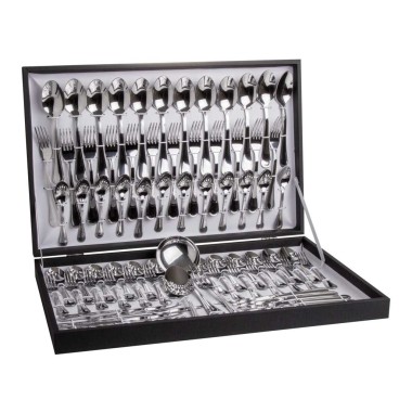 Faqueiro Inox Kuito 75 Pe�as