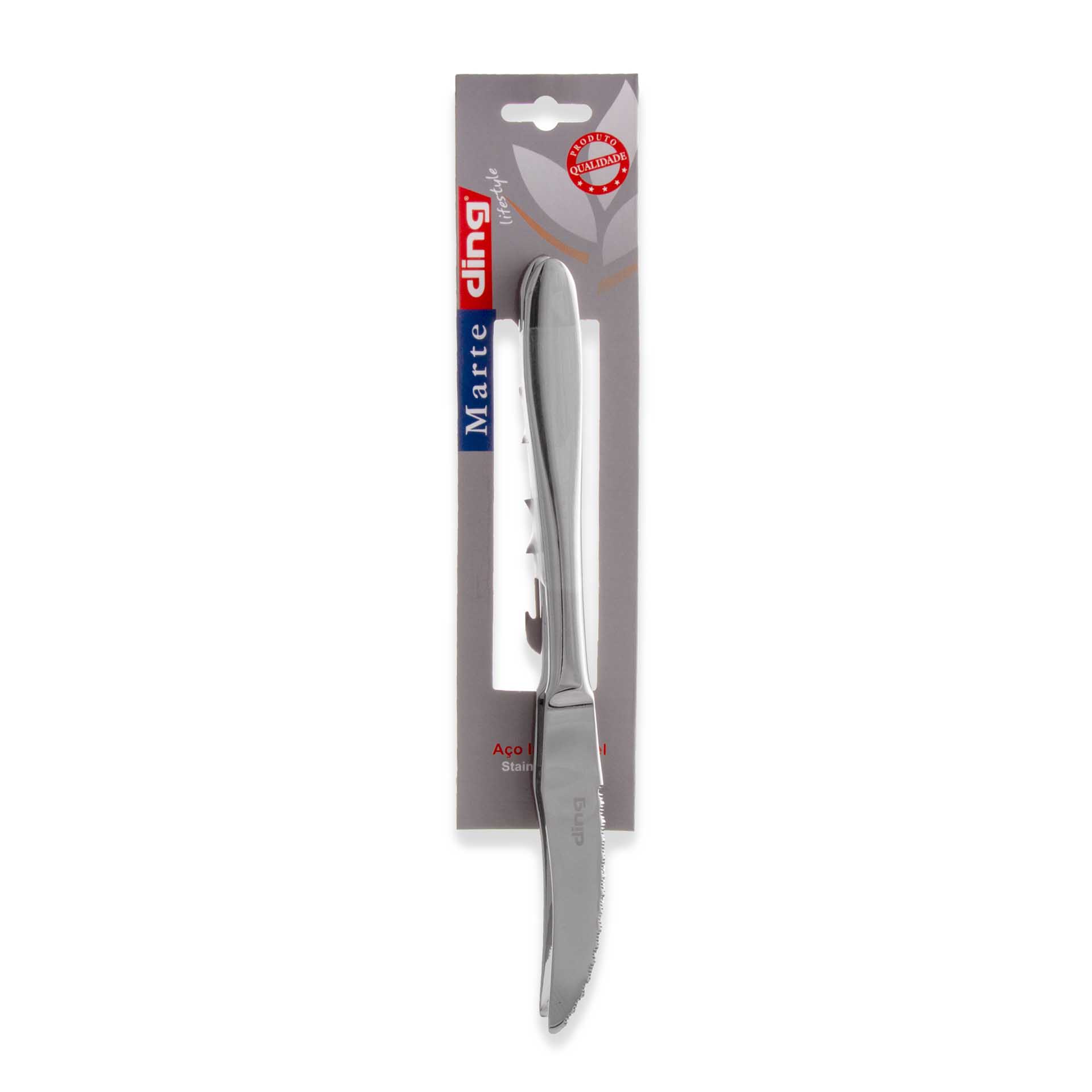 Faca Marte Churrasco 21.5cm Pack 2