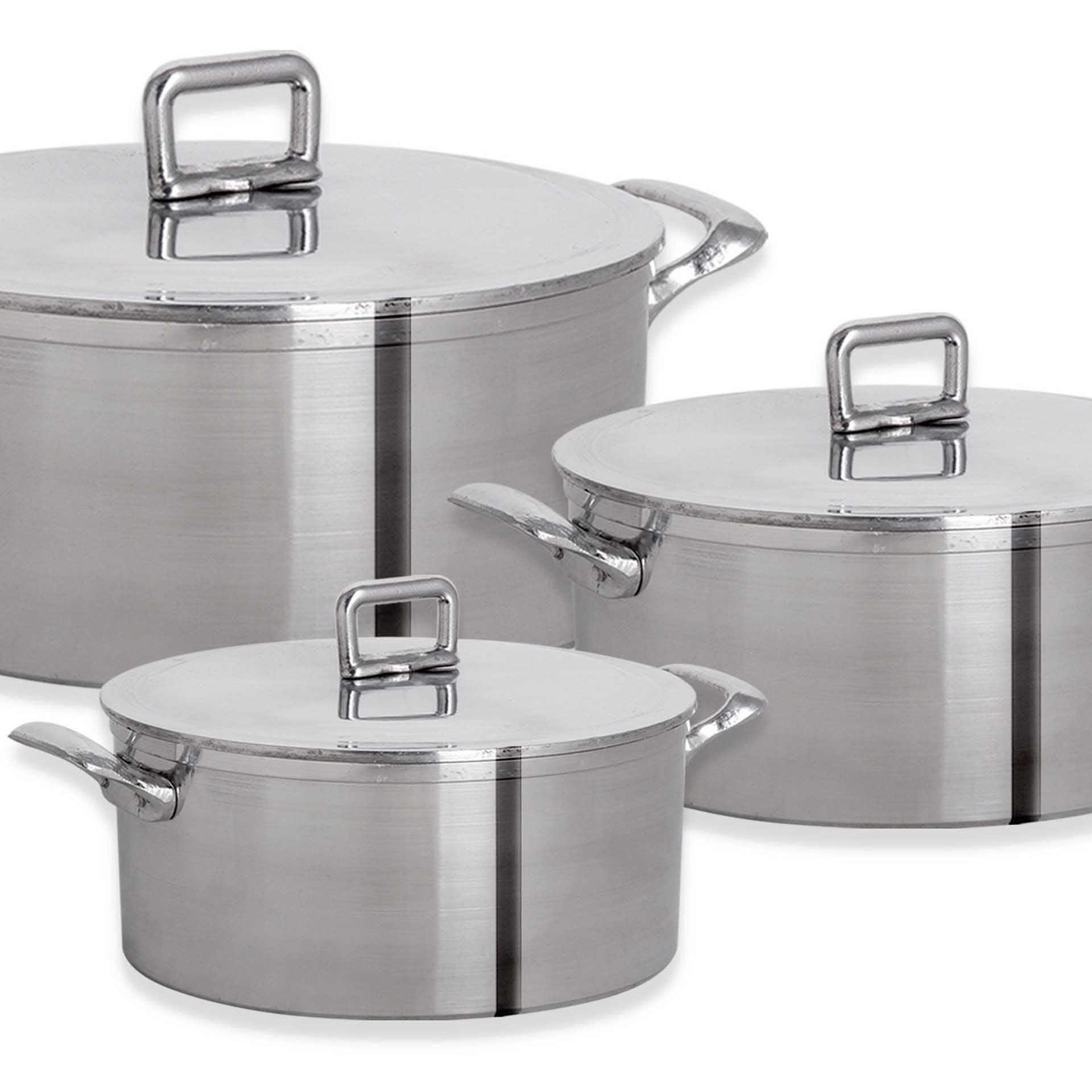 Caçarola Polida Solid com Asas 1L