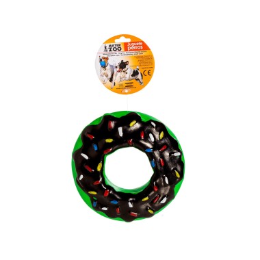Brinquedo Para Cão Bolo Plástico Multicor 13cm