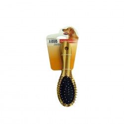 Escova Pet Dupla Face Plstico Multicor 23cm