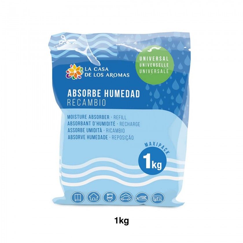 Recarga Absorve Humidades 1kg Recarga Absorve Humidades 1kg