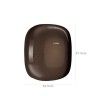 Porta Toalhitas Abs Star Preto 32.5X14.6X37.4cm