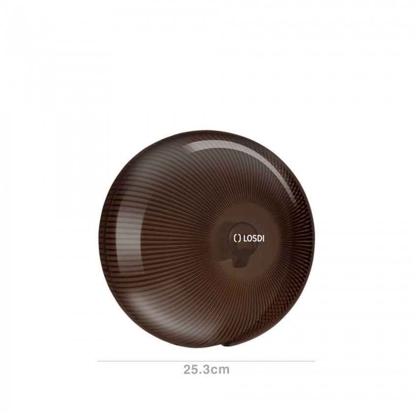 Dispensador Papel Higiénico Policarbonato Star Preto 25.3X15cm Dispensador Papel Higiénico Policarbonato Star Preto 25.3X15cm