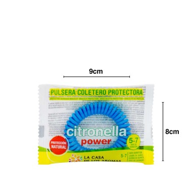 Pulseira Citronela 90X80mm