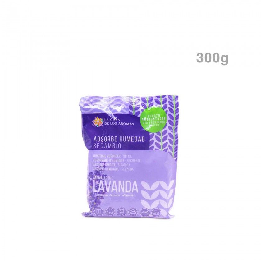 Recarga Desumidificador Perfumado Lavanda 300gr