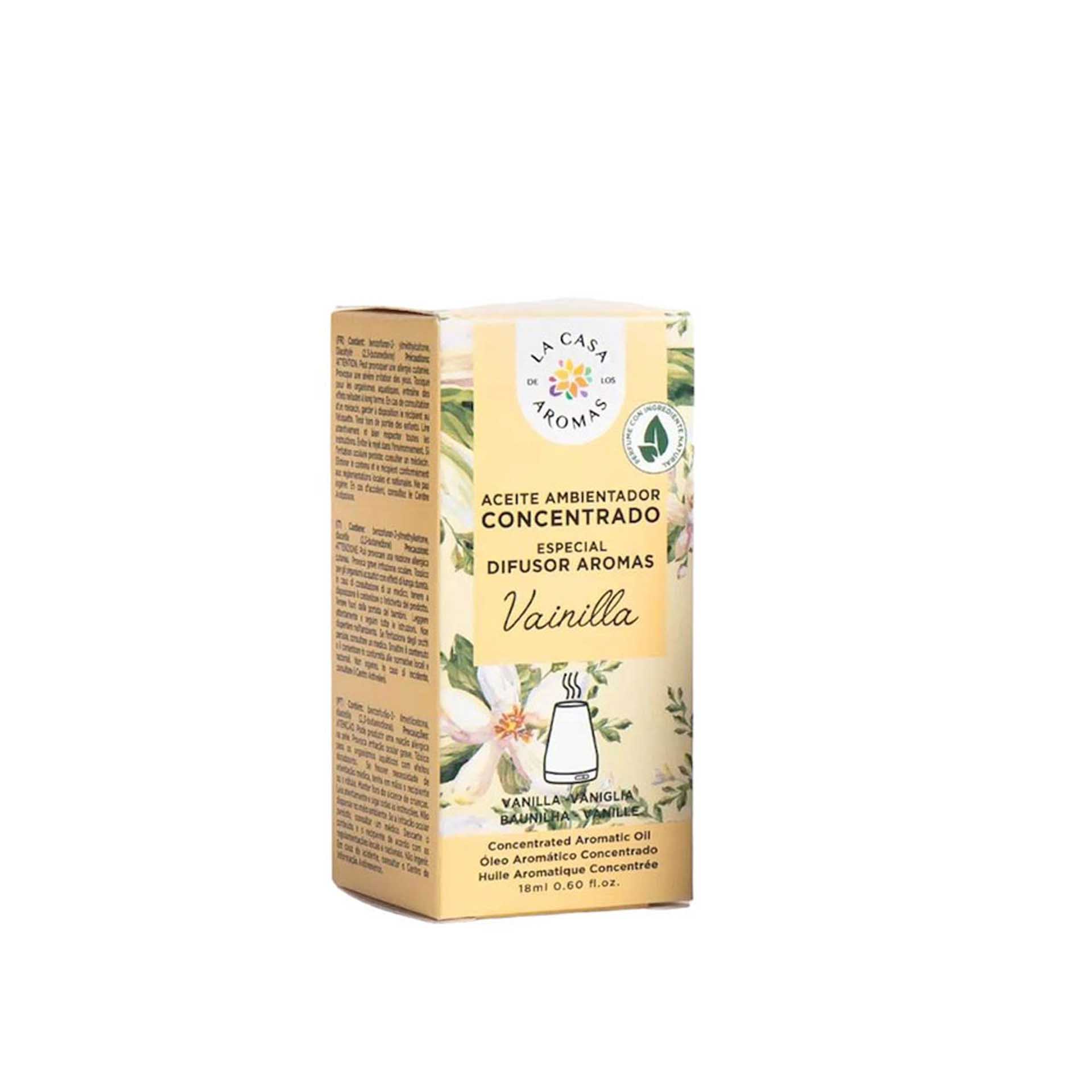 Óleo Aromático Hidrossolúvel Baunilha 18ml