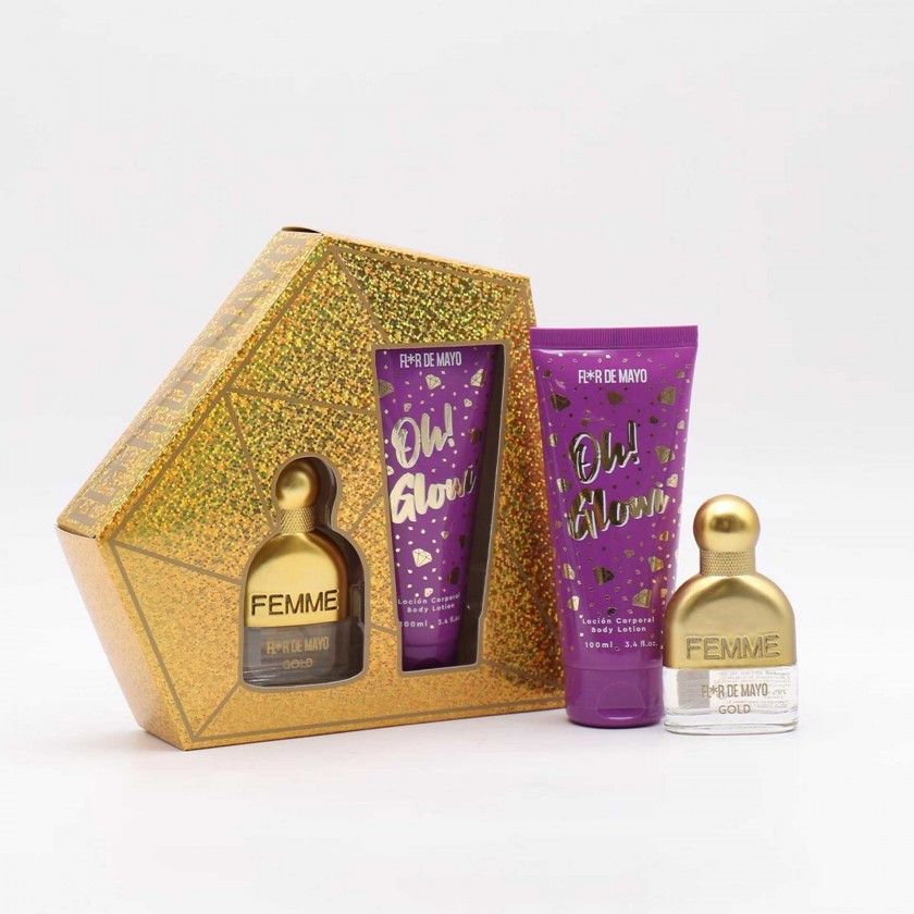 Conjunto Loção + Perfume Glowi 20ML Conjunto Loção + Perfume Glowi 20ML