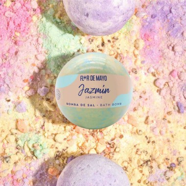 Bomba Sal Efervescente Jasmin 200gr
