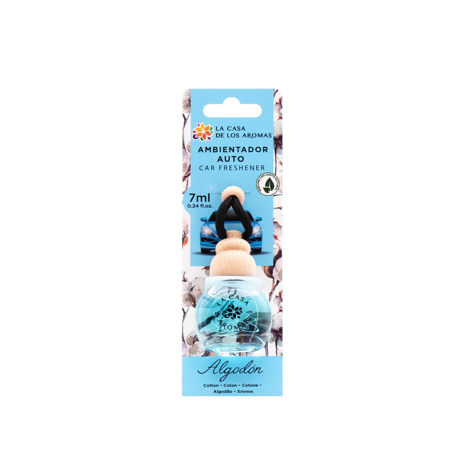 Ambientador Carro Frasco Vidro 7ml