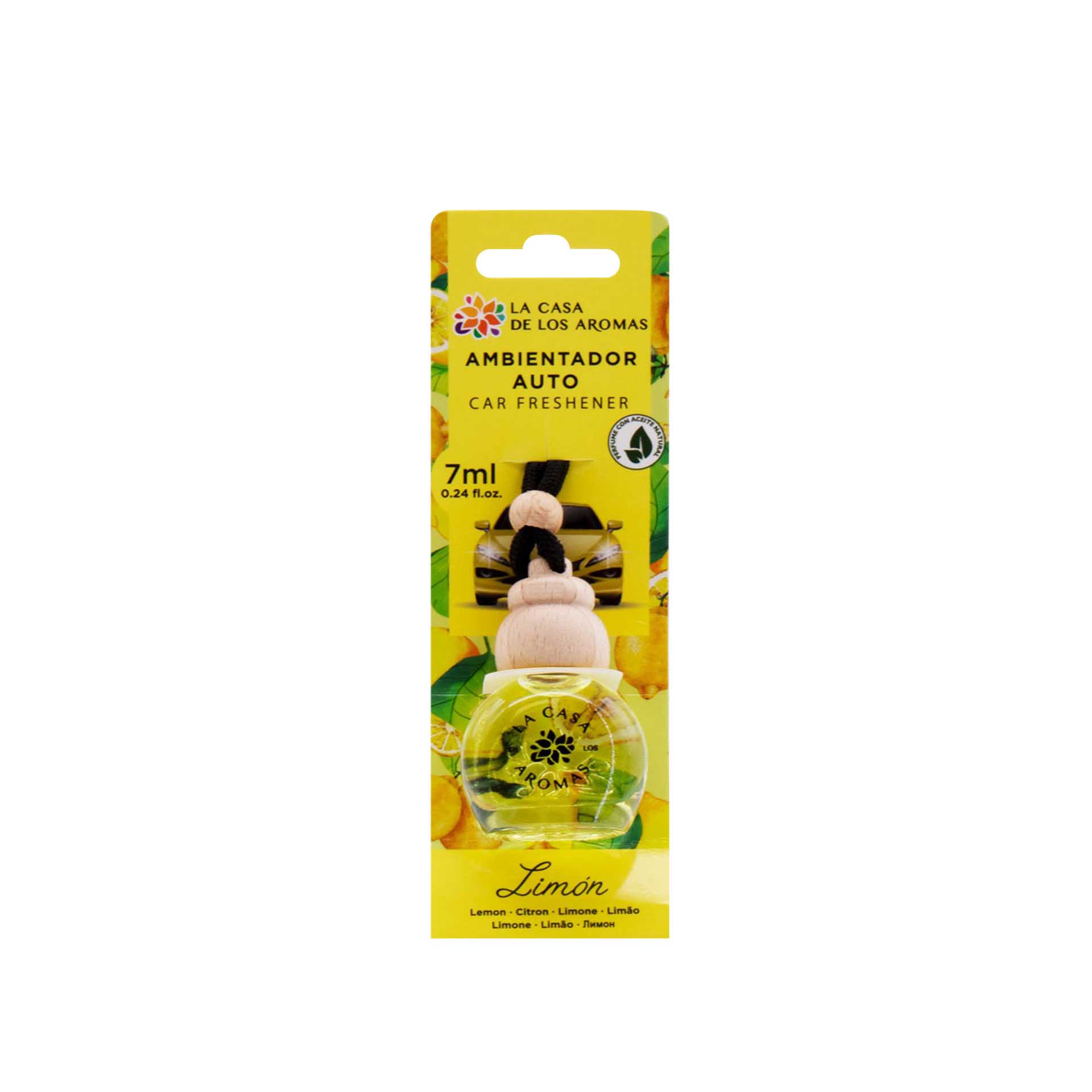 Ambientador Carro Frasco Vidro 7ml
