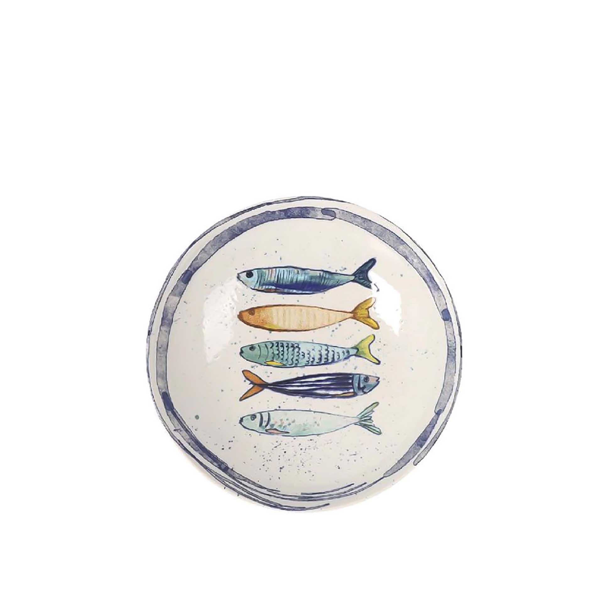 Taça Cerâmica Peixe Redondo 16cm