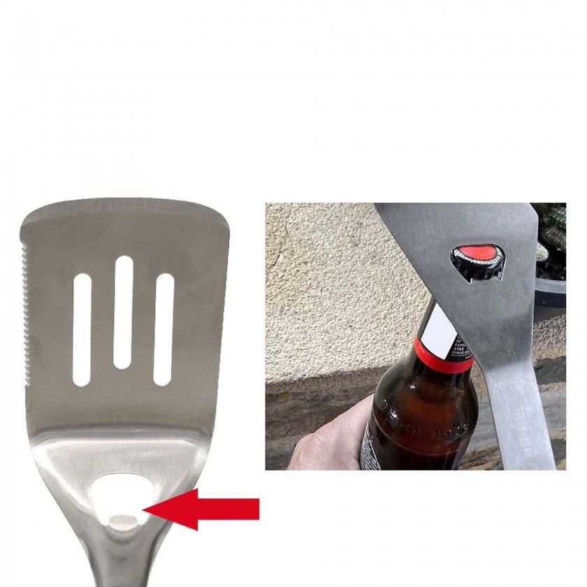 Esptula Barbecue Inox 44cm