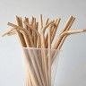 Palhinha Cartão Biodegradável Kraft 0.6X19.7cm Pack 50 Palhinha Cartão Biodegradável Kraft 0.6X19.7cm Pack 50
