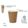 Copo Carto Kraft Compostvel 250ml Pack 30