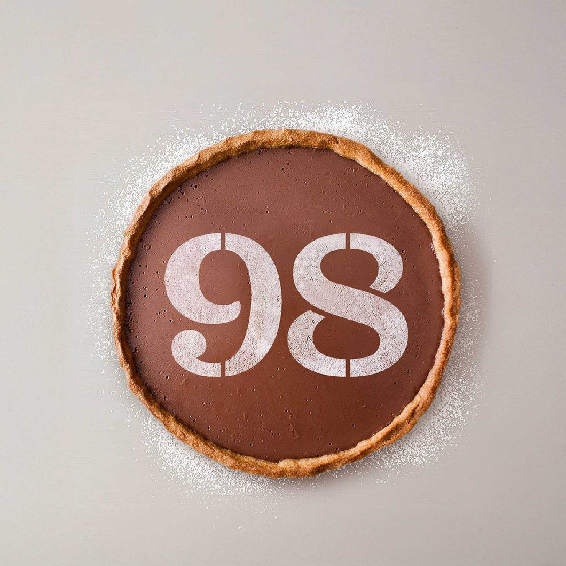 Molde Número para Bolo N.8 12X16.4cm