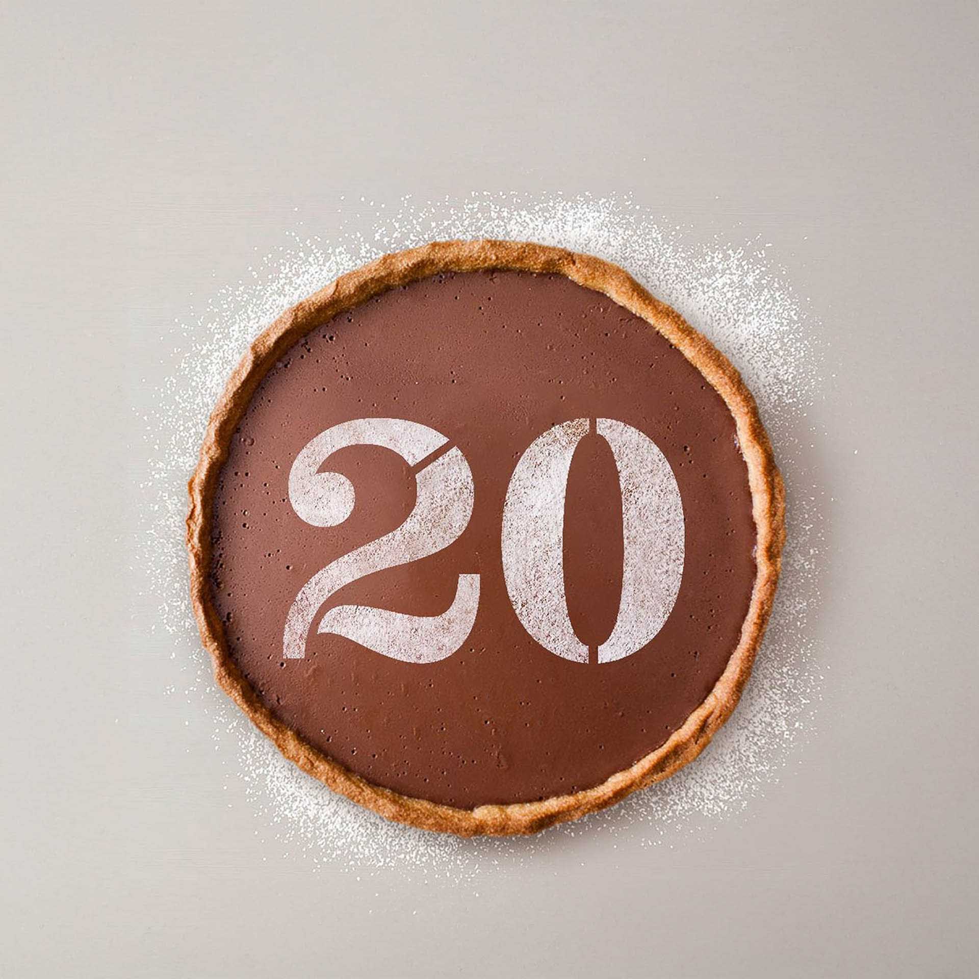 Molde Número para Bolo N.2 12X16.4cm