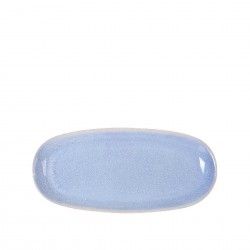 Travessa Macarella Oval Azul 25X12X2.2cm