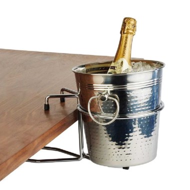 Suporte Balde Gelo Metal Redondo 19cm