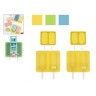 Molde Silicone 2 Gelados 11.5X13.3X3cm Molde Silicone 2 Gelados 11.5X13.3X3cm