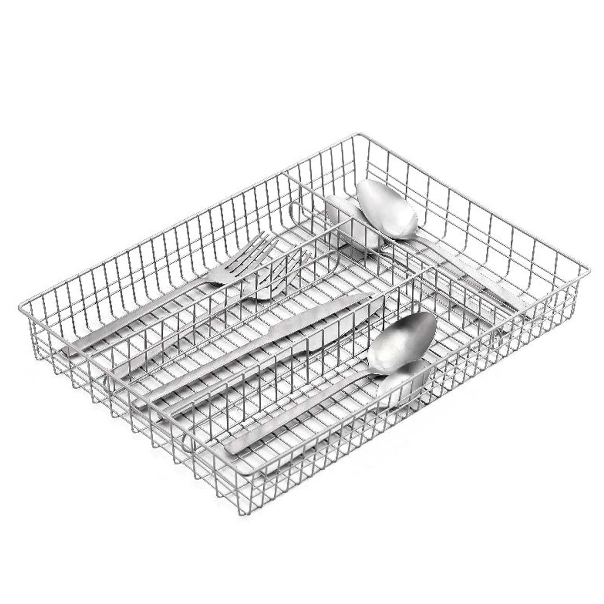 Organizador Talheres Metal 36X26X4.5cm