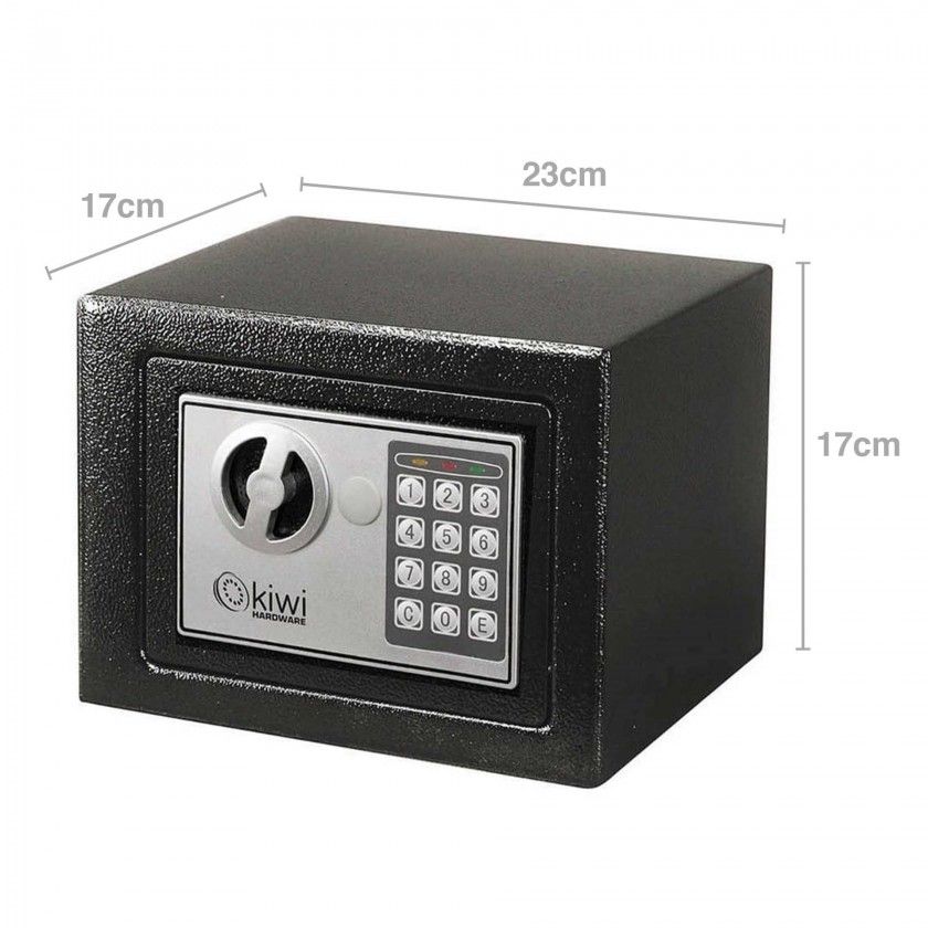 Cofre Kiwi Preto 4.6L 17X23X17cm Cofre Kiwi Preto 4.6L 17X23X17cm