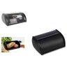 Caixa Po Metal Preto 34X23X14.5cm