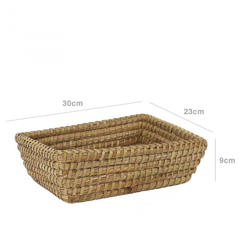 Cesto Vime Retangular 30X23X9cm Cesto Vime Retangular 30X23X9cm