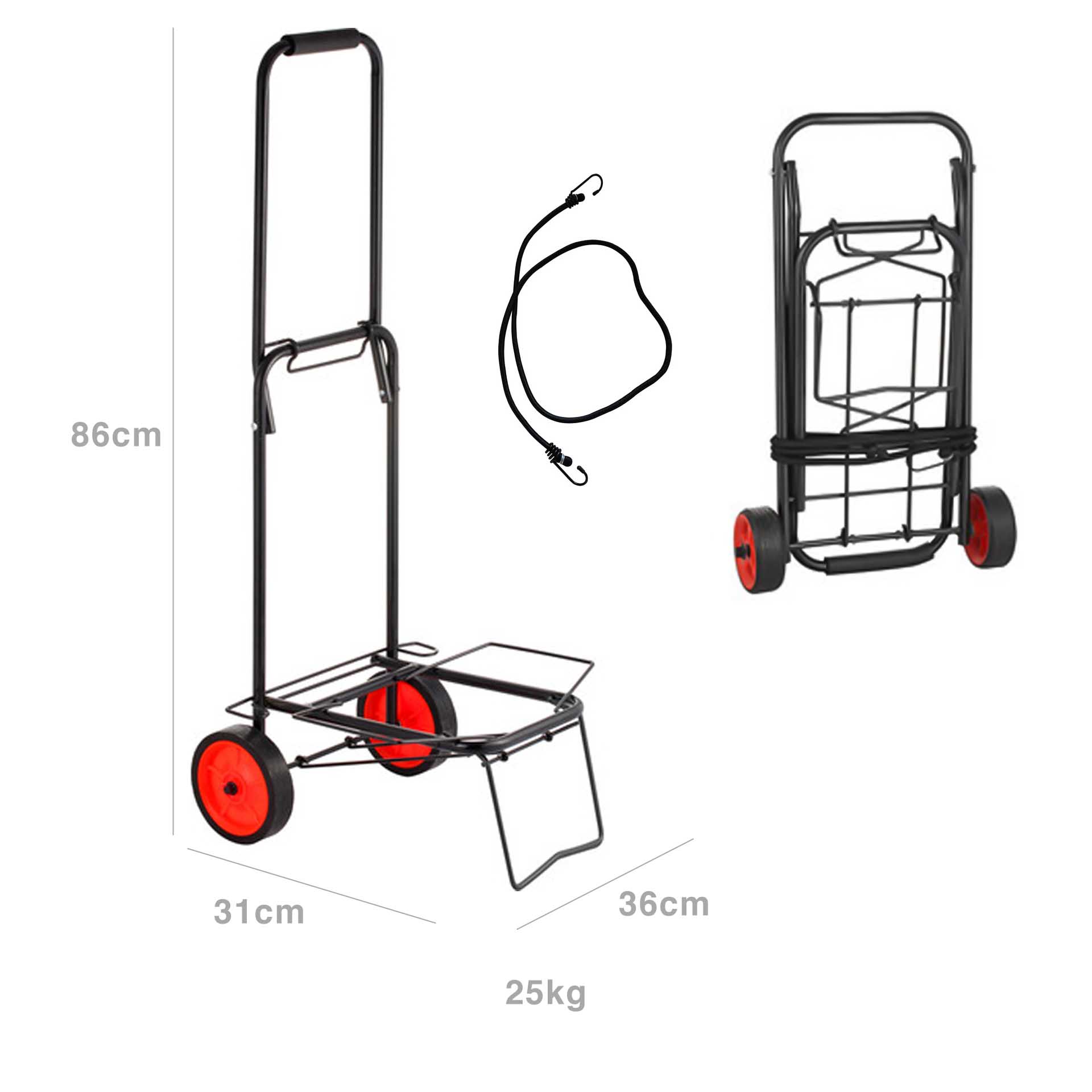 Carro Multiusos com Corda Elástica