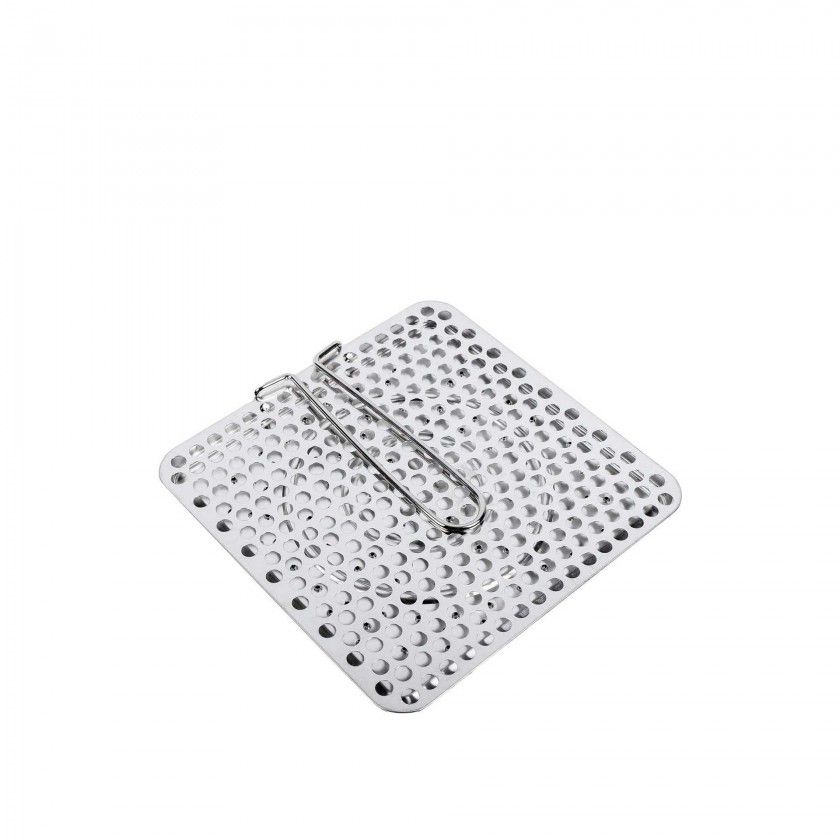 Torradeira Pão Inox 20X20X1.2cm Torradeira Pão Inox 20X20X1.2cm