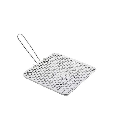 Torradeira Pão Inox 20X20X1.2cm