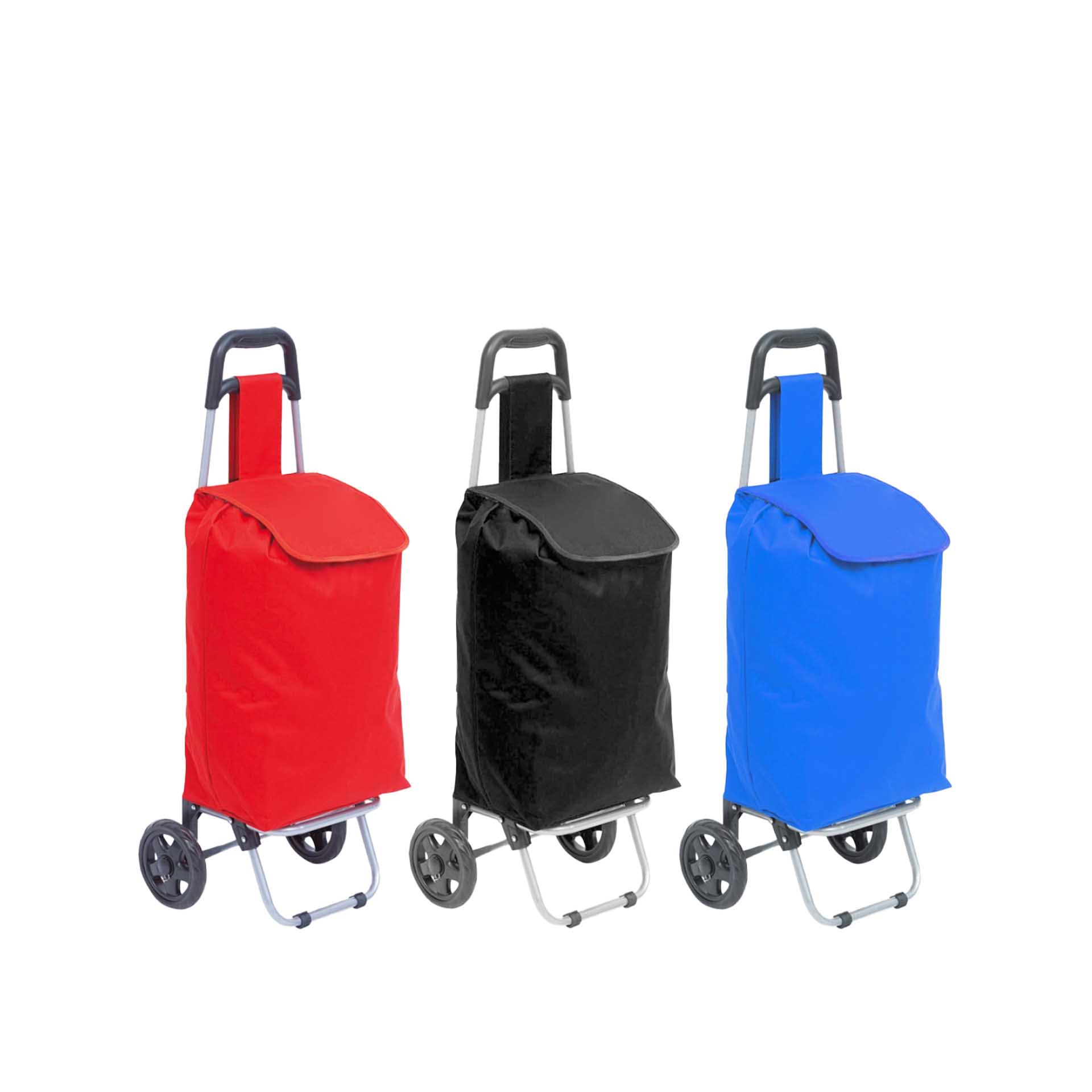 Carro Compras 4 Rodas 60X38X20cm