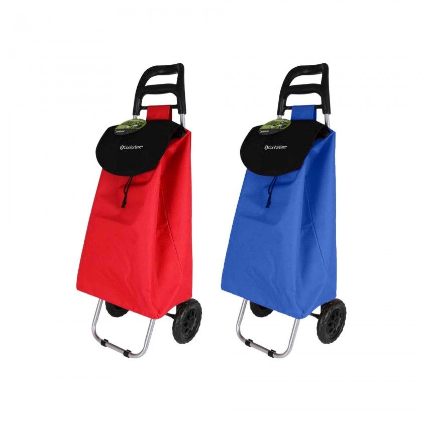 Carro Compras 2 Rodas 95X35X30cm