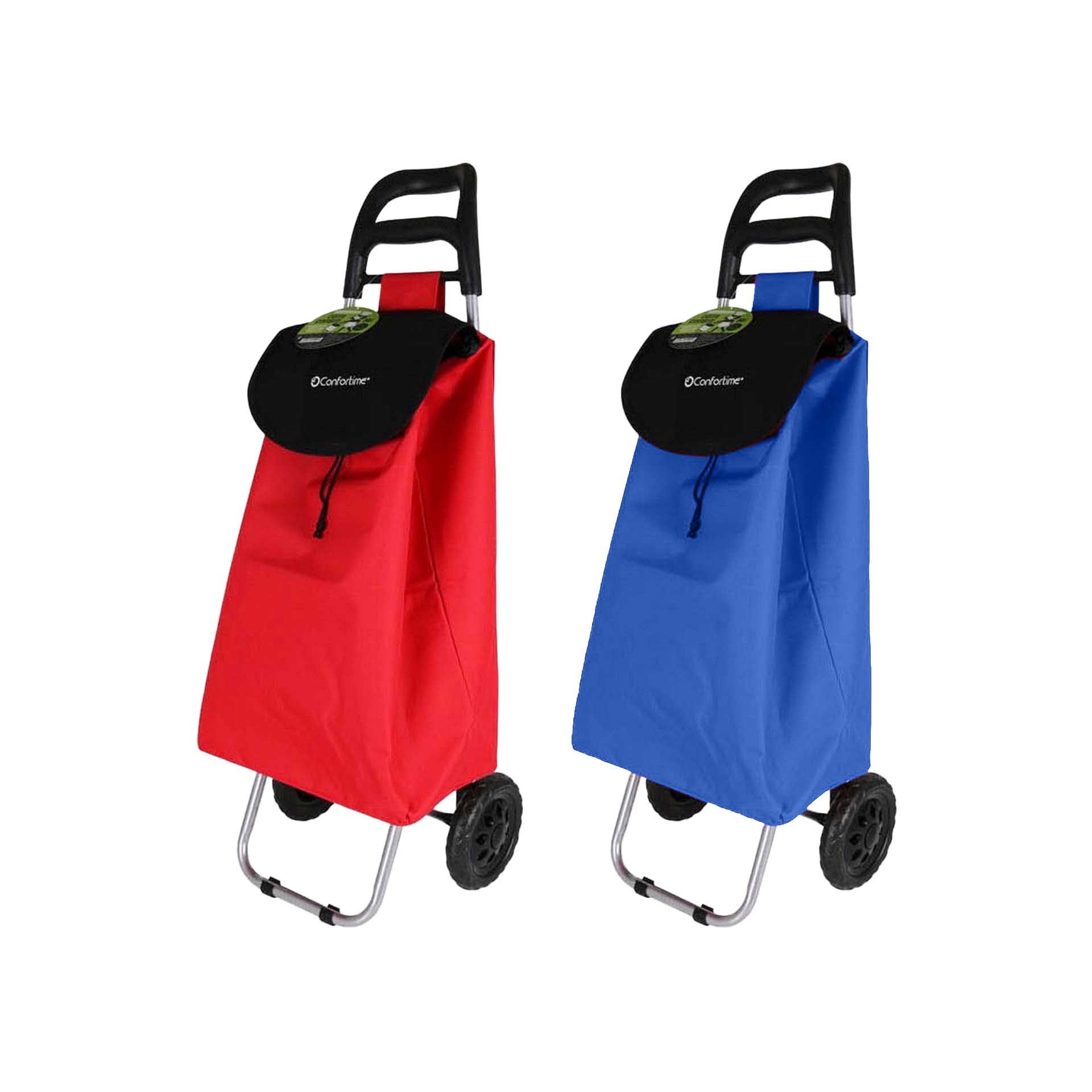 Carro Compras 2 Rodas 95X35X30cm