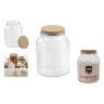 Frasco Hermtico Vidro Liso Tampa Cortia 2900ml