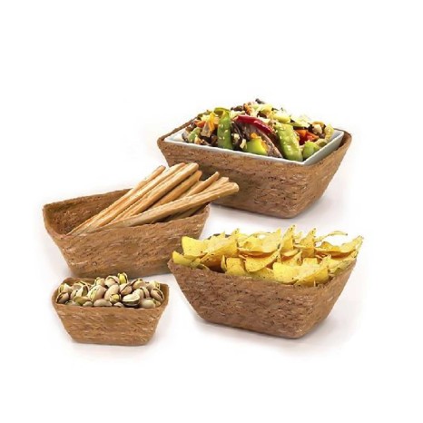 Cesto Vime Seagrass Retangular 11X6.5X7cm - Image product