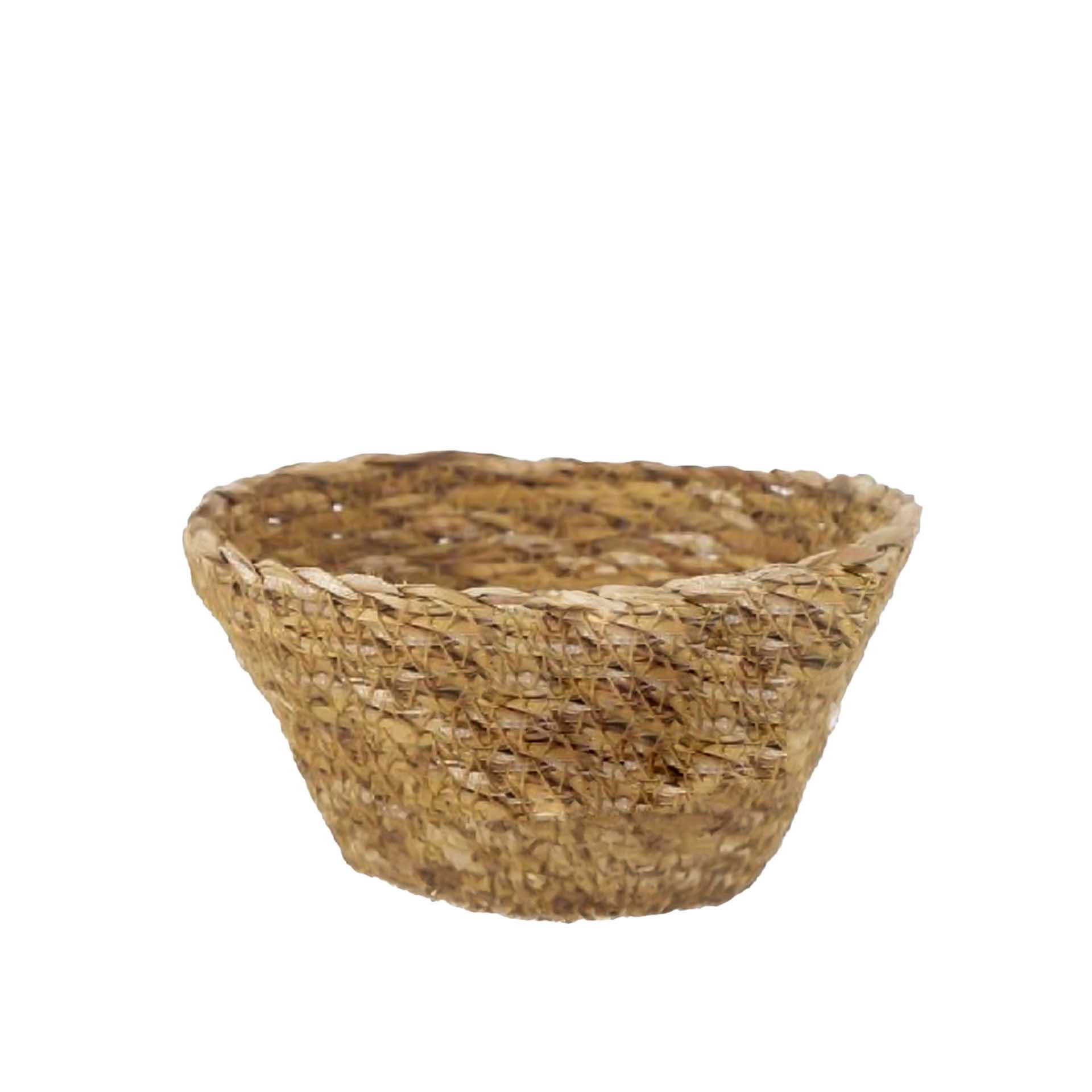 Cesto Vime Seagrass Redondo 13X7cm