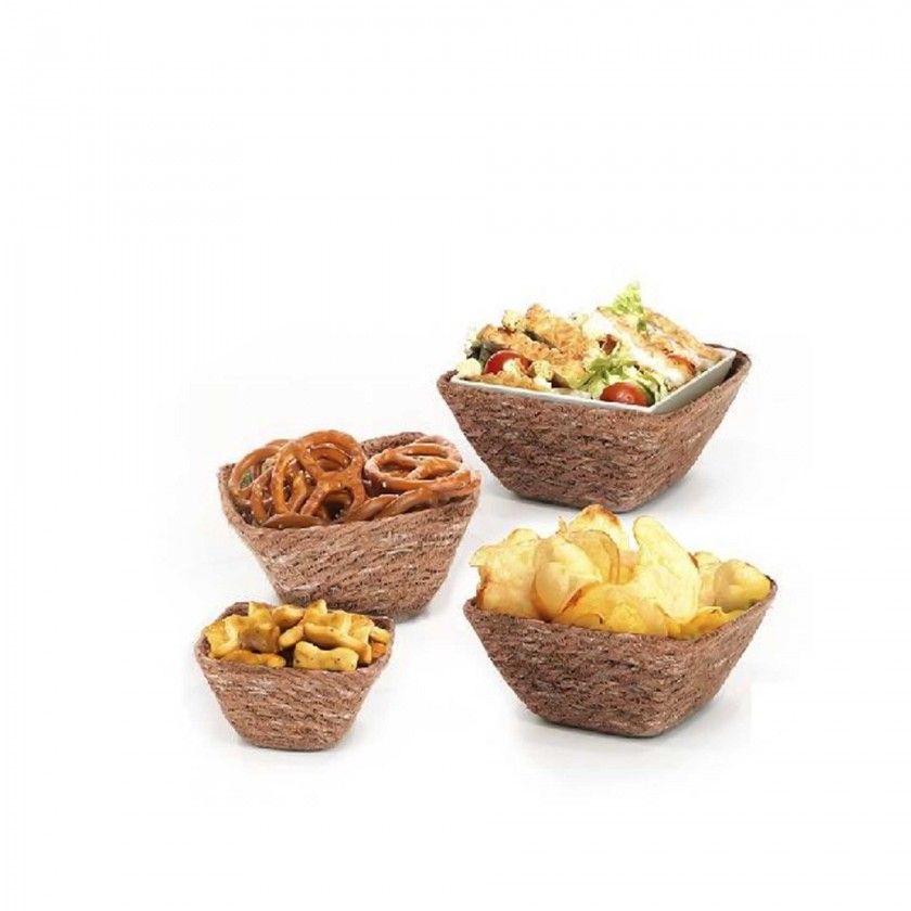 Cesto Vime Seagrass Retangular 12X12X7cm Cesto Vime Seagrass Retangular 12X12X7cm